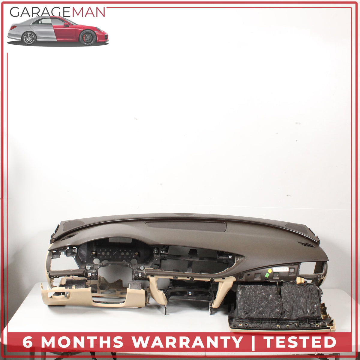 2012-2018 Audi A7 S7 Dashboard Dash Board Instrument Panel w/ Glove Box OEM