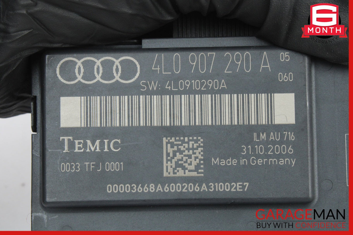 2007-2015 Audi Q7 4L Station Wagon Comfort Control Module 4L0907290A Genuine