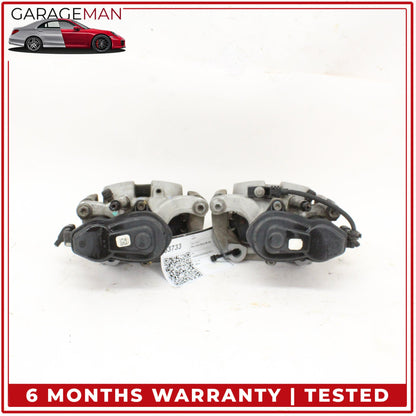 2012-2019 Mercedes W166 ML350 Rear Left and Right Brake Caliper w/ Actuator Set