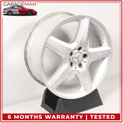 2009-2010 Mercedes W164 ML550 Front or Rear AMG 5 Spoke Wheel Rim 1644016202 OEM