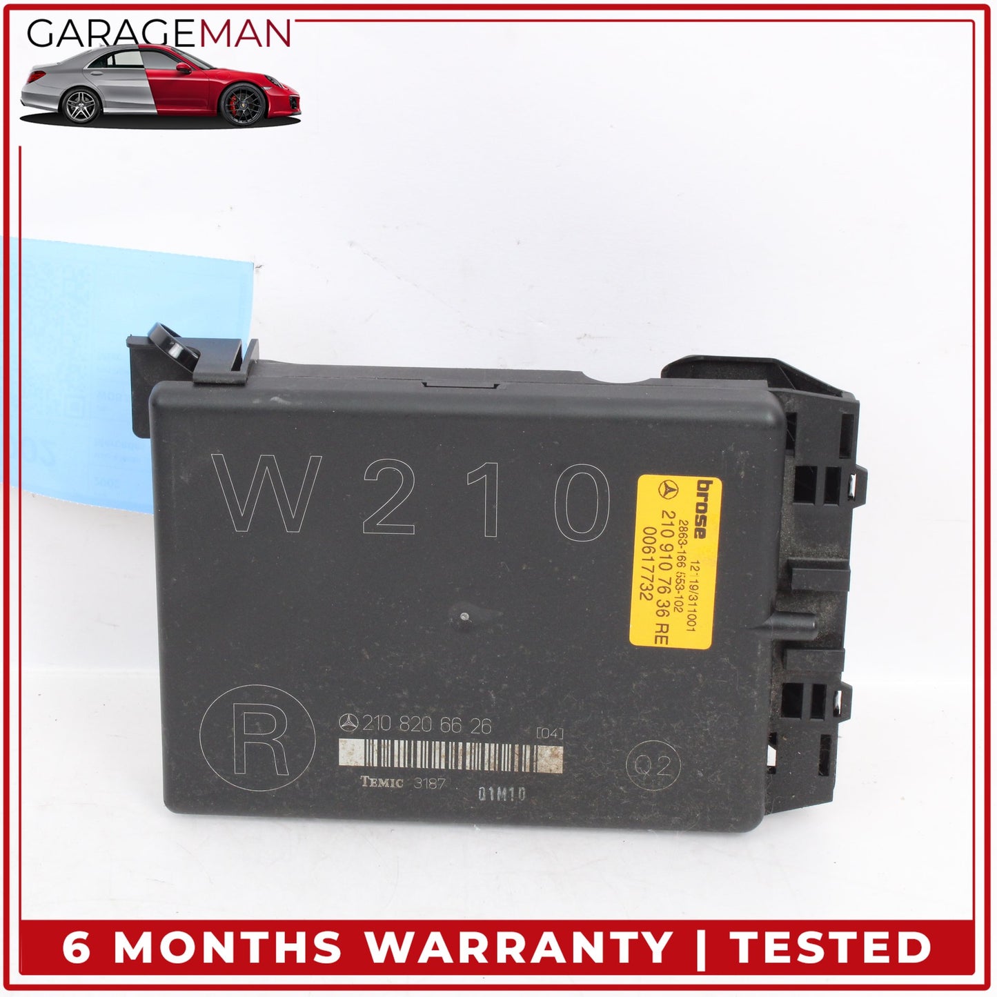 1998-2002 Mercedes W210 E320 Front Right Side Seat Control Module 2109107636 OEM