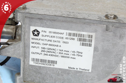 2013-2019 Fiat 500e Electric Traction Battery On-Board Charging Unit 05185004AF