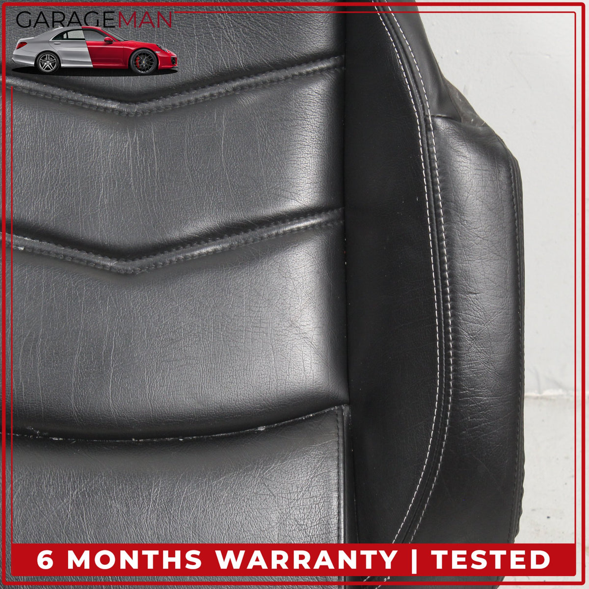 2013-2019 Maserati GranTurismo Rear Right Bottom Lower Seat Cushion Black OEM