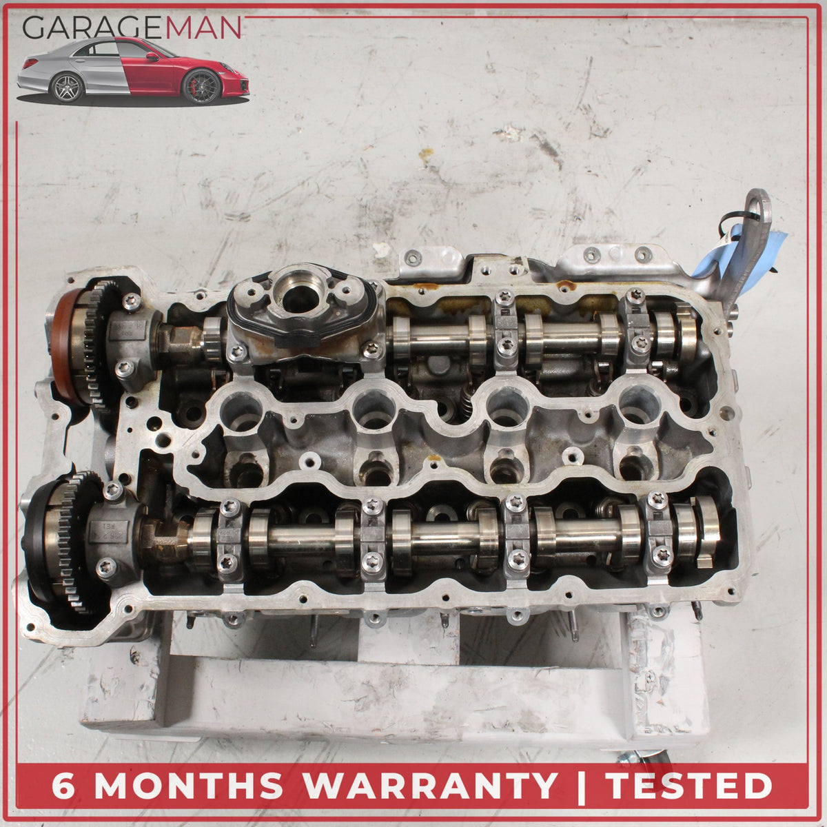 2008-2014 BMW 650i 550i X5 X6 4.4L V8 N63 Left Side Cylinder Head 7573940 OEM