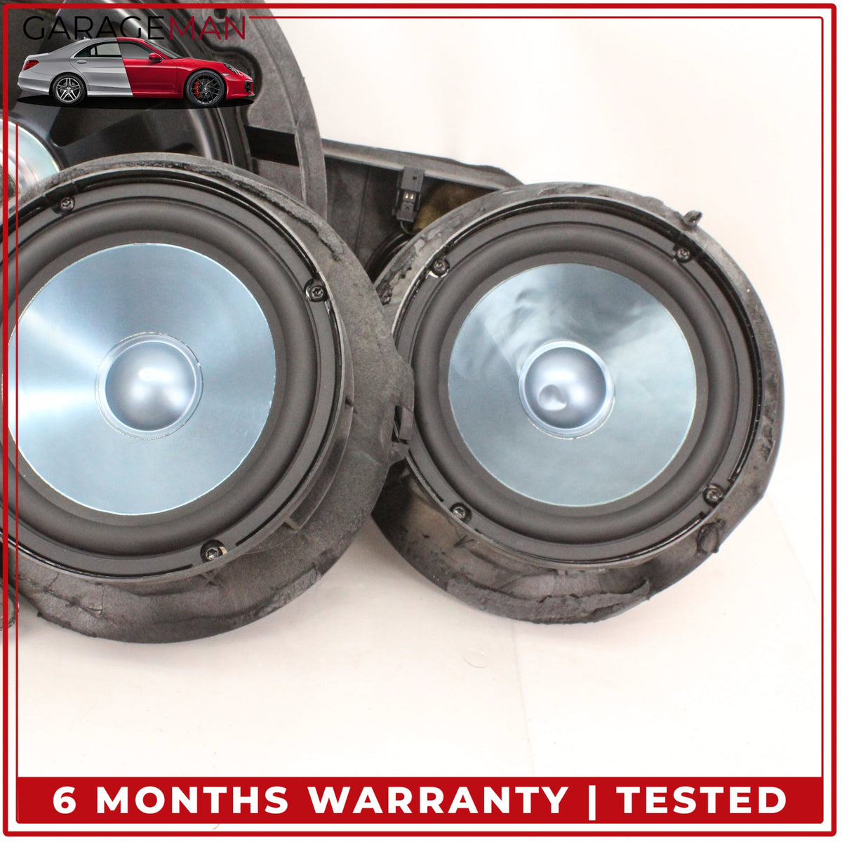 2007-2009 Mercedes W211 E350 E550 Harmon Kardon Logic7 Subwoofer Speaker Set OEM