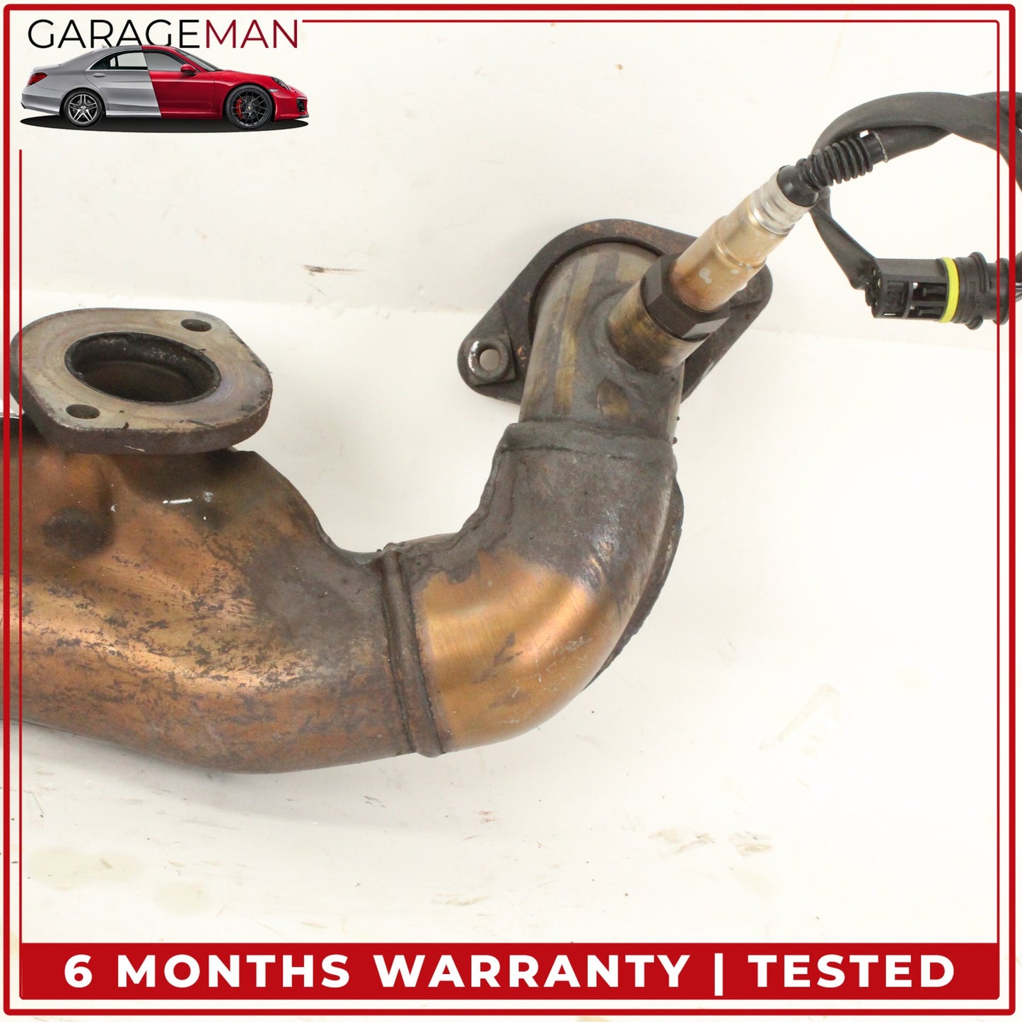 2001-2004 Mercedes R170 SLK320 Left Side Exhaust Manifold Header 1121401109 OEM