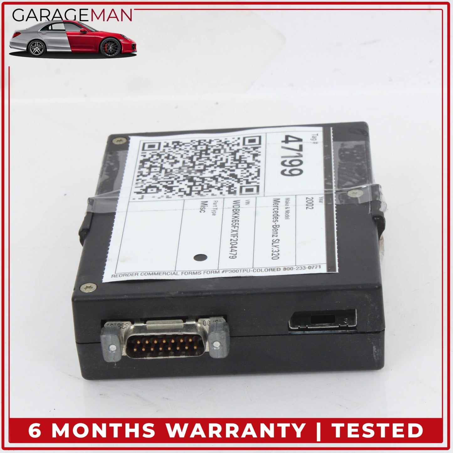 2000-2006 Mercedes R170 SLK320 Voice Recognition Control Module 2038206826 OEM