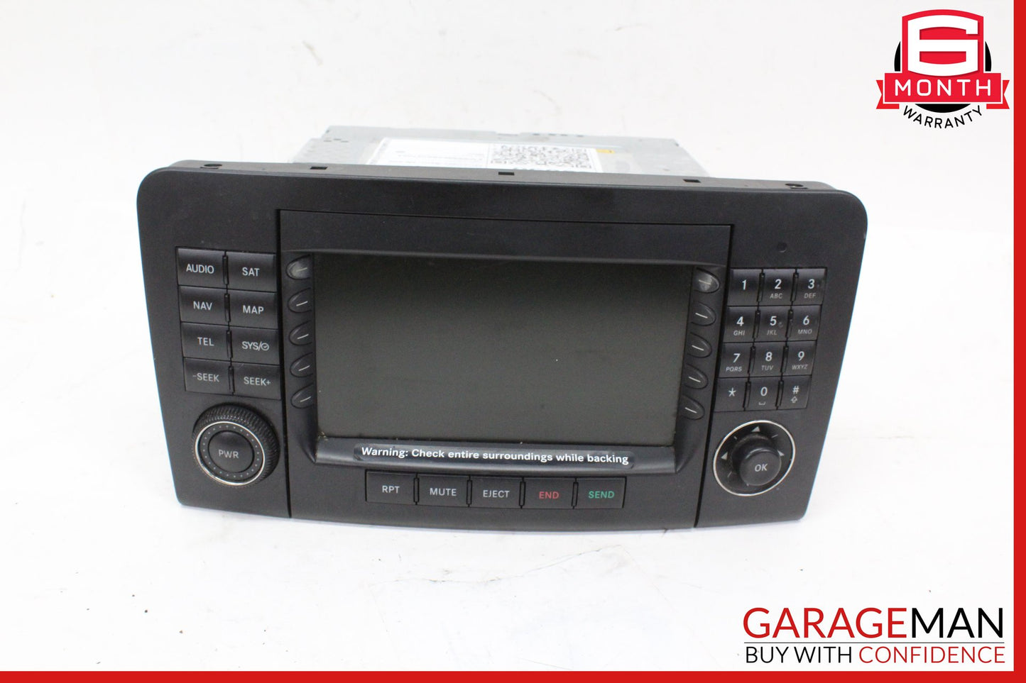06-08 Mercedes ML350 W164 Navigation Radio Head Unit 1648703989