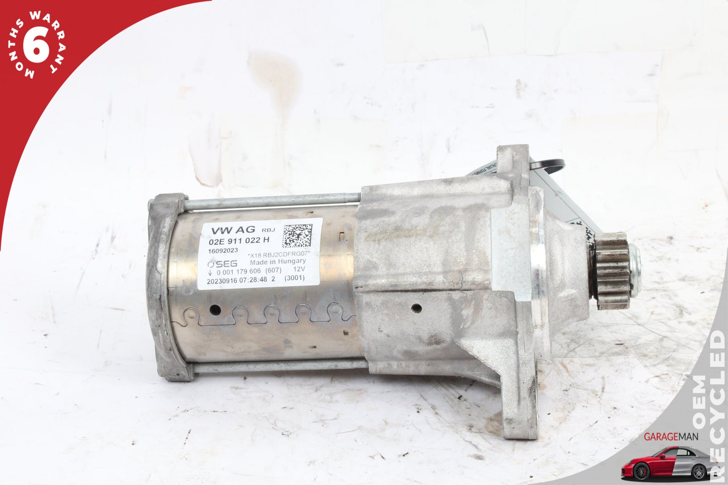 2020-2024 Audi A3 S3 RS3 Volkswagen Taos Engine Motor Starter 02E911022H OEM