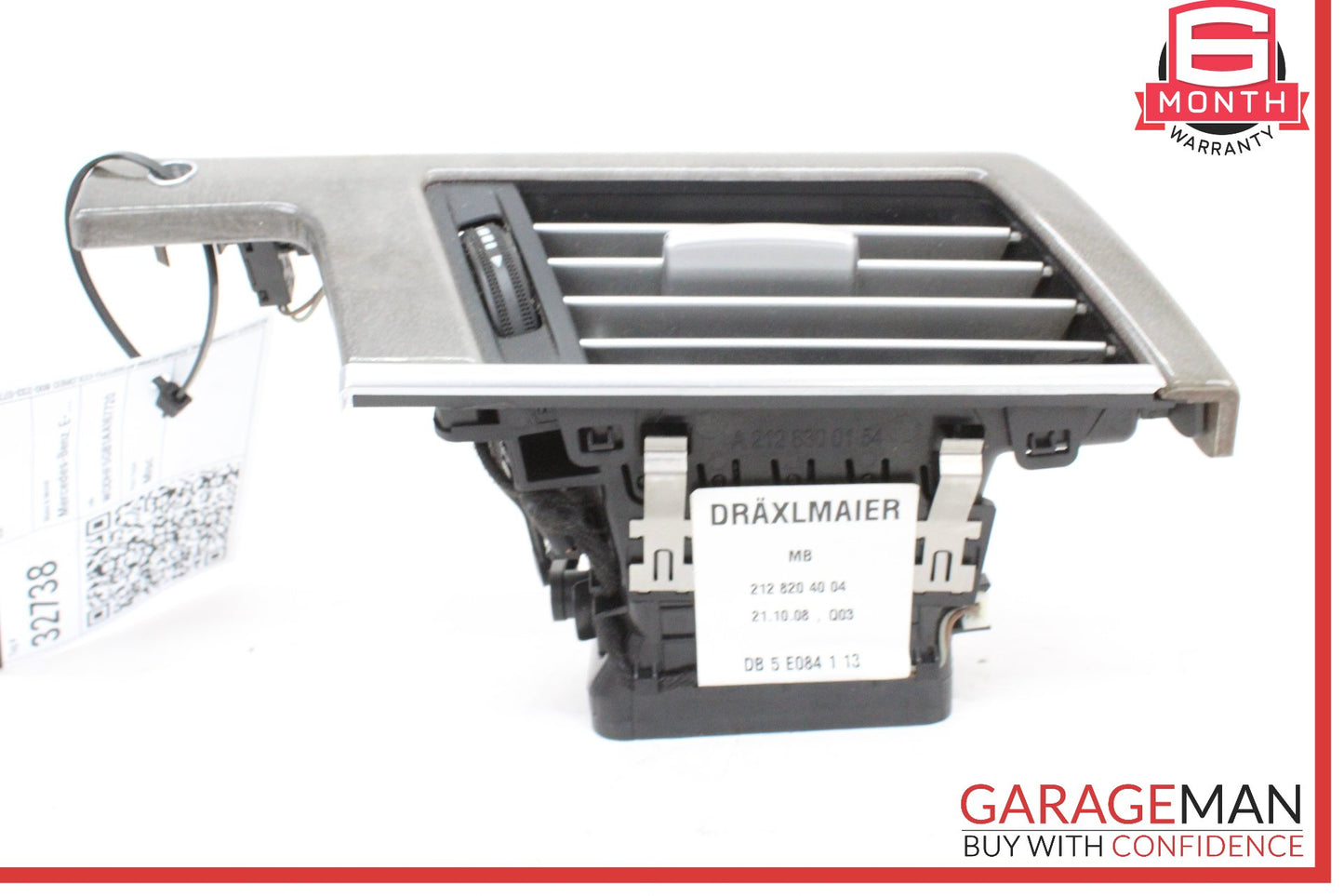 2010-2013 Mercedes W212 E350 Front Left Side Dash AC Air Vent 2128204004 OEM