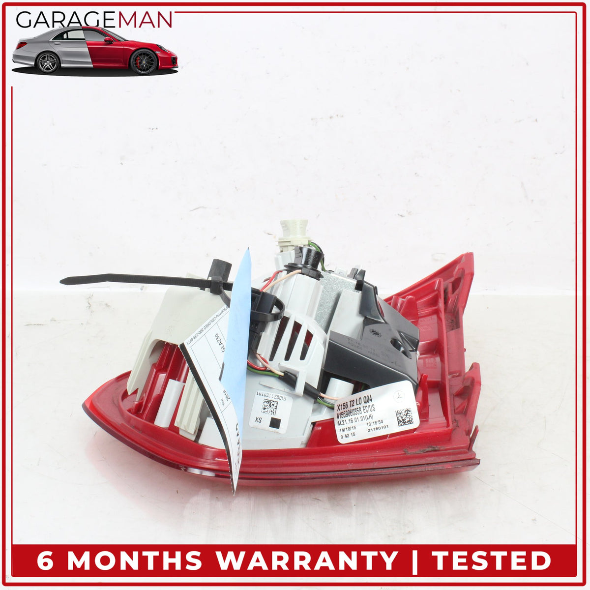 2015-2020 Mercedes X156 GLA250 Rear Left Inner Tail Light Lamp 1569060358 OEM