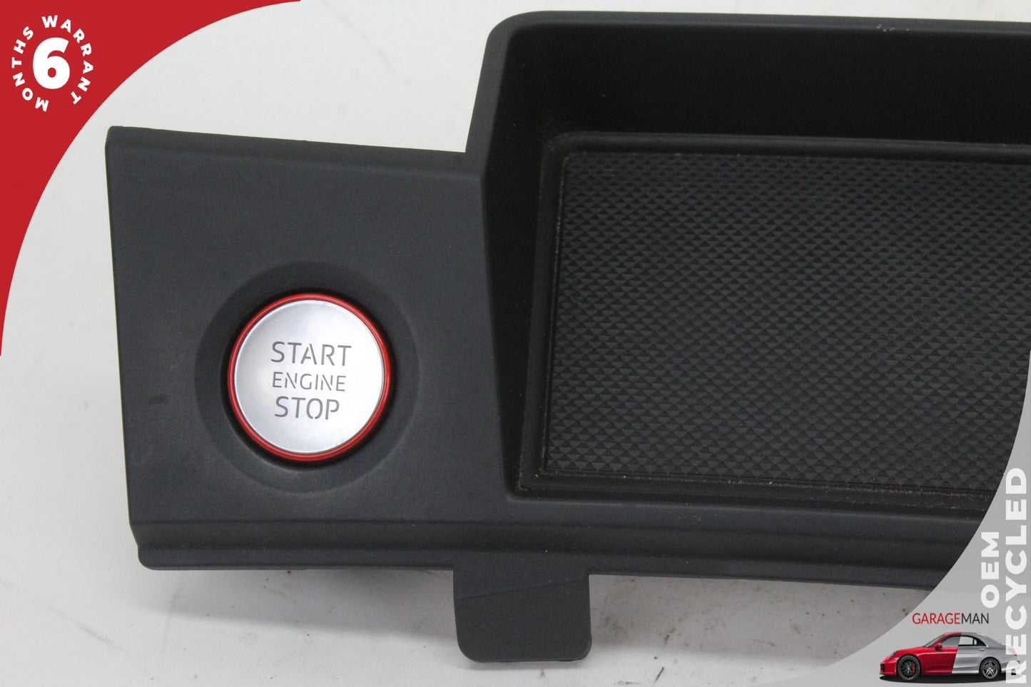 2018-2025 Audi SQ5 Front Center Storage Tray Box Cover w/ Start Button OEM