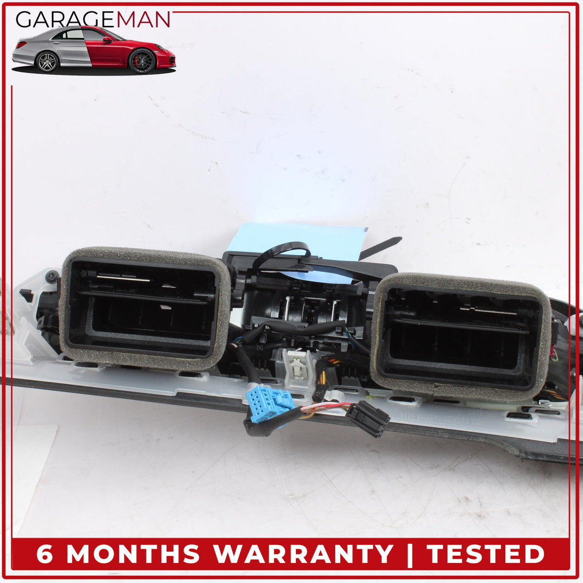 2019-2025 BMW M340i G20 Dash Center & Right Side AC A/C Air Vent Panel Wood OEM
