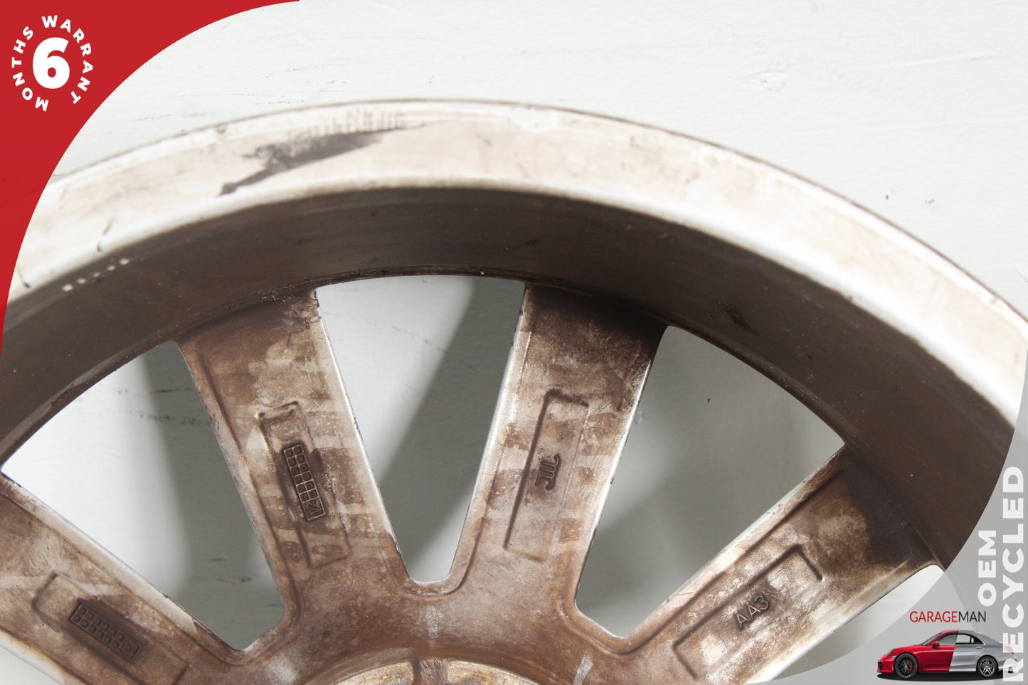 2012-2018 Audi A6 S6 Wheel Rim 10 Spoke 8.0JX18H2 ET39 4G0601025AD OEM