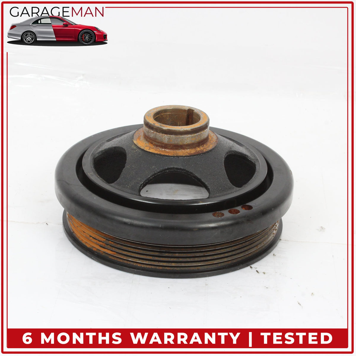 2012-2015 Mercedes-Benz C250 W204 Engine Motor Crankshaft Pulley Vibration Damper 2710300203 OEM