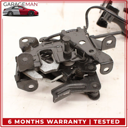 2009-2015 BMW 740i F01 Left Headlight Support Bracket Frame w/ Hood Latch OEM