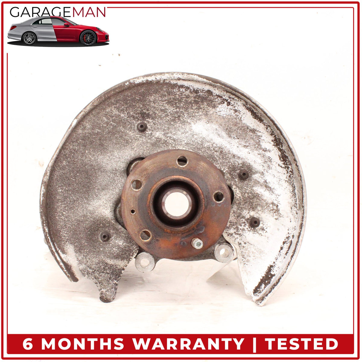 2012-2018 Audi A7 Rear Right Side Spindle Knuckle Wheel Hub 8R0505436C OEM