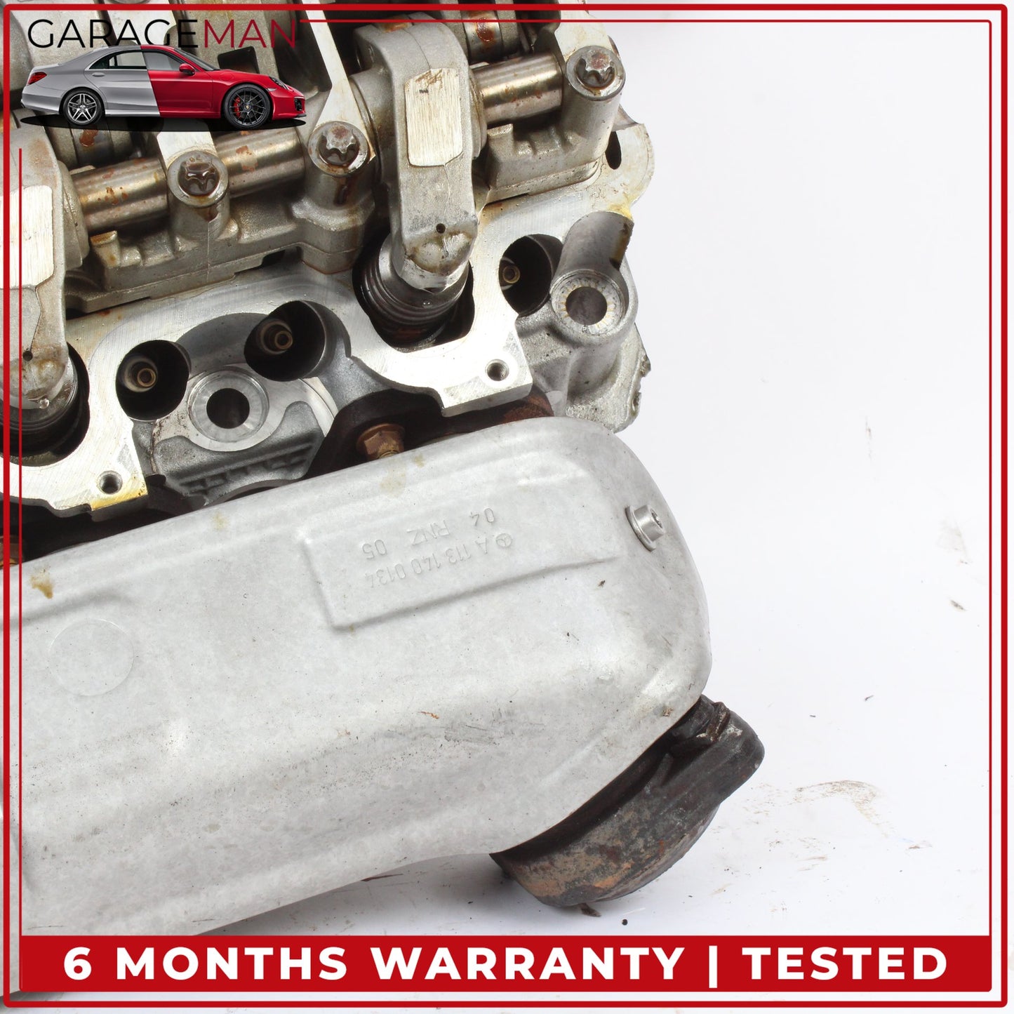 2000-2006 Mercedes W220 S430 CLK430 E430 Left Side Cylinder Head 1130161401 OEM