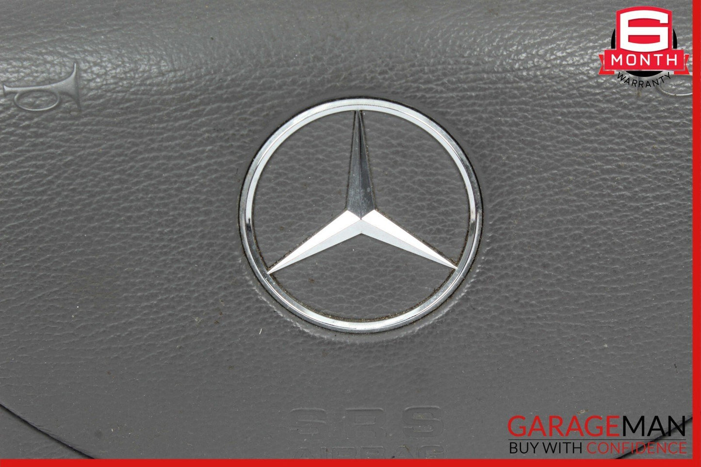 03-12 Mercedes W211 E350 G500 G55 AMG Steering Wheel Airbag Air Bag Grey OEM