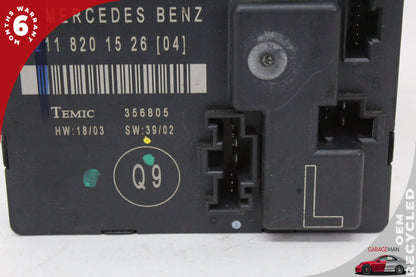 2003-2006 Mercedes W211 E500 Rear Left Side Door Control Module 2118201526 OEM