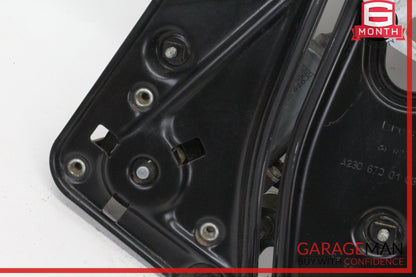 2003-2012 Mercedes SL500 R230 Left Rear Quarter Window Regulator 2306700103