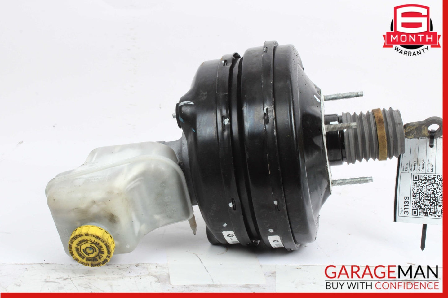 2011-2016 Dodge Charger Power Brake Booster Master Cylinder 04581644AB
