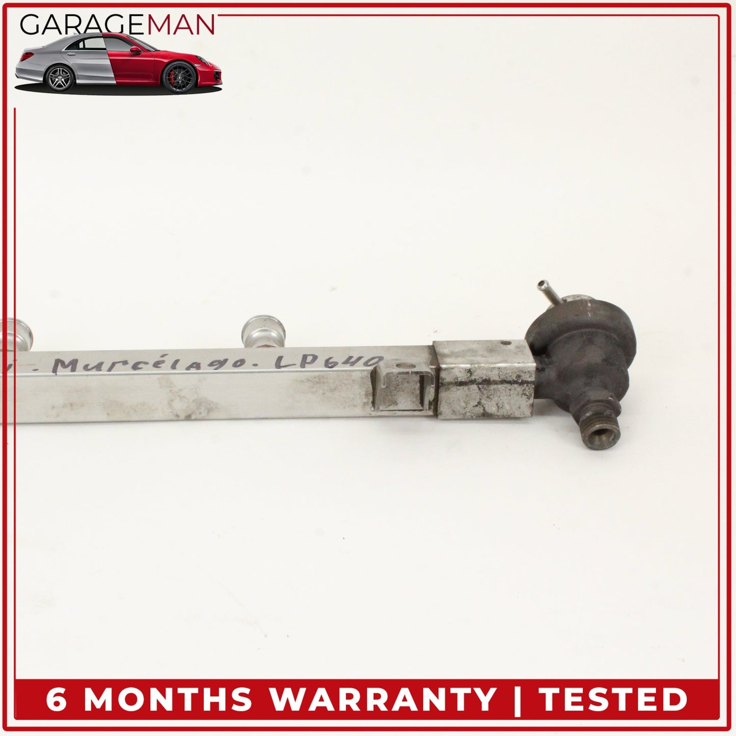 2007-2010 Lamborghini Murcielago LP640 6.5L V12 Fuel Injection Rail Line OEM