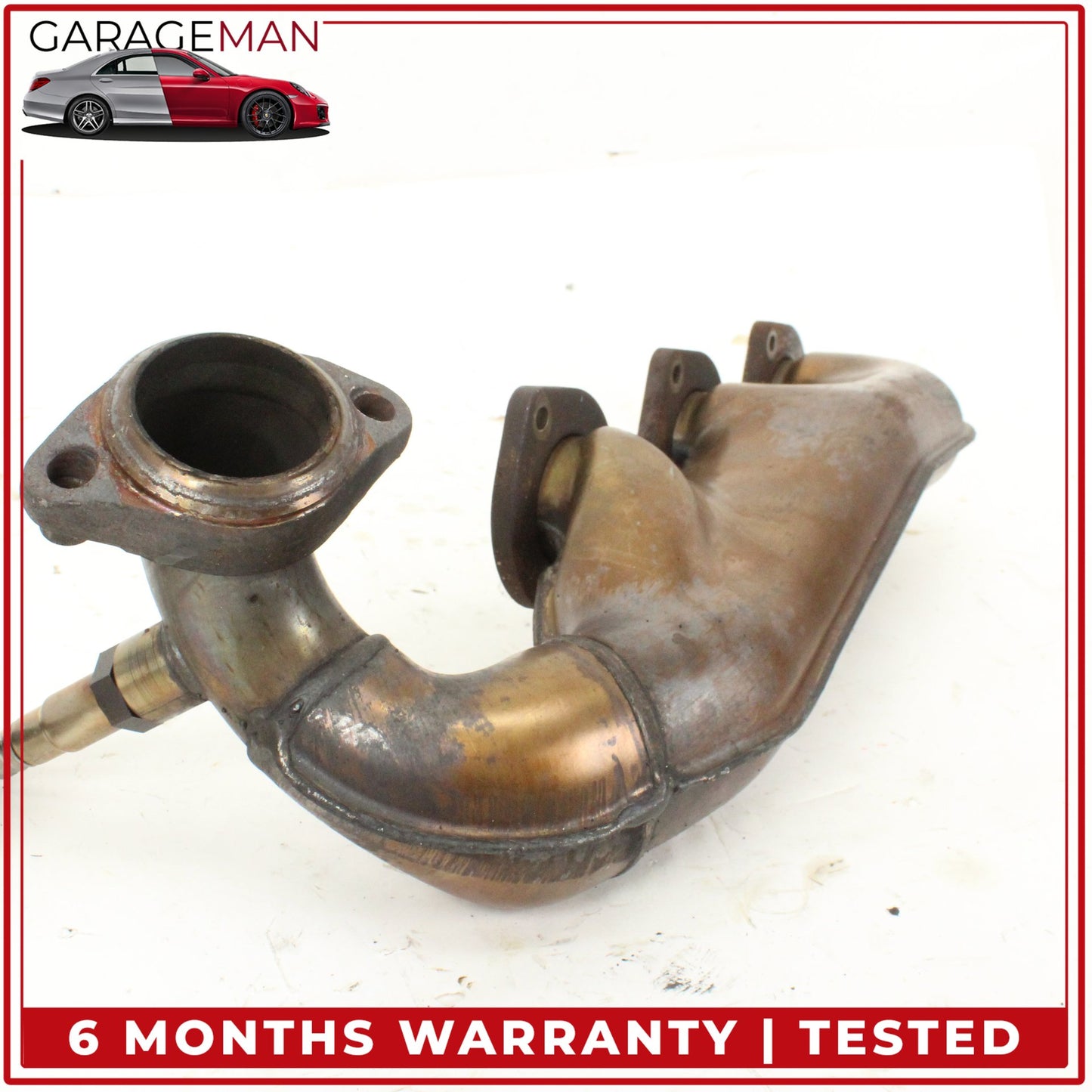 2001-2004 Mercedes R170 SLK320 Left Side Exhaust Manifold Header 1121401109 OEM