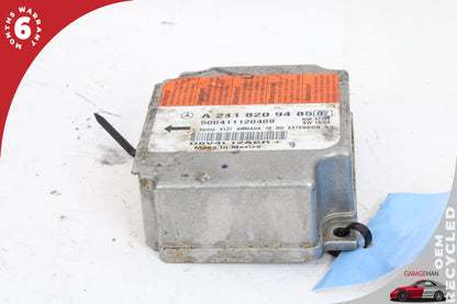 2003-2011 Mercedes W219 CLS550 Airbag Air Bag Sensor Module 2118209485 OEM