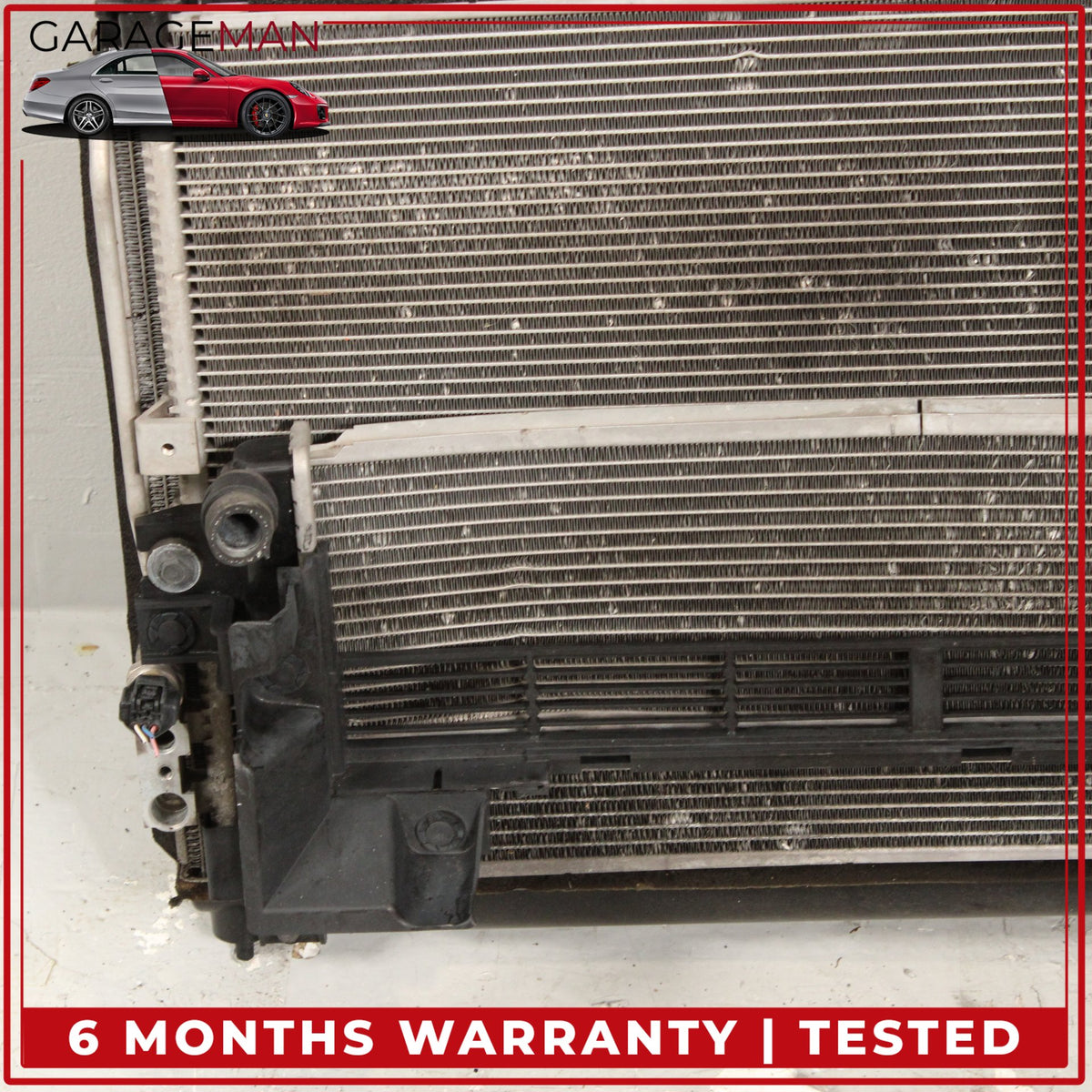 2016-2021 Infiniti Q50 V37 Engine Cooling Radiator AC A/C Condenser Assy OEM