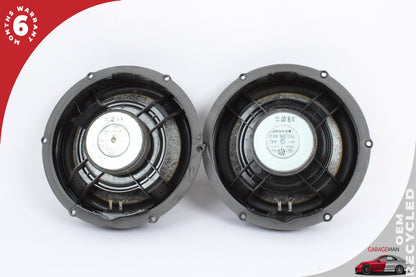 2003-2010 Porsche Cayenne 955 957 Rear Left and Right Side Door Speaker Set OEM