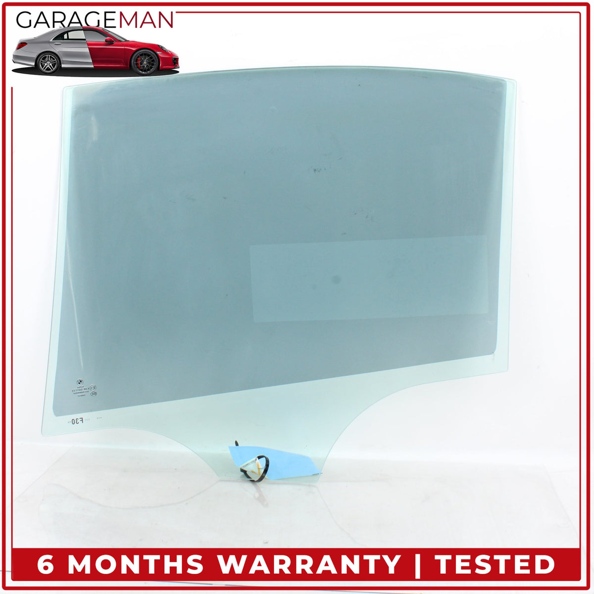 2012-2018 BMW 328d 320i 335i Rear Right Passenger Side Door Window Glass OEM