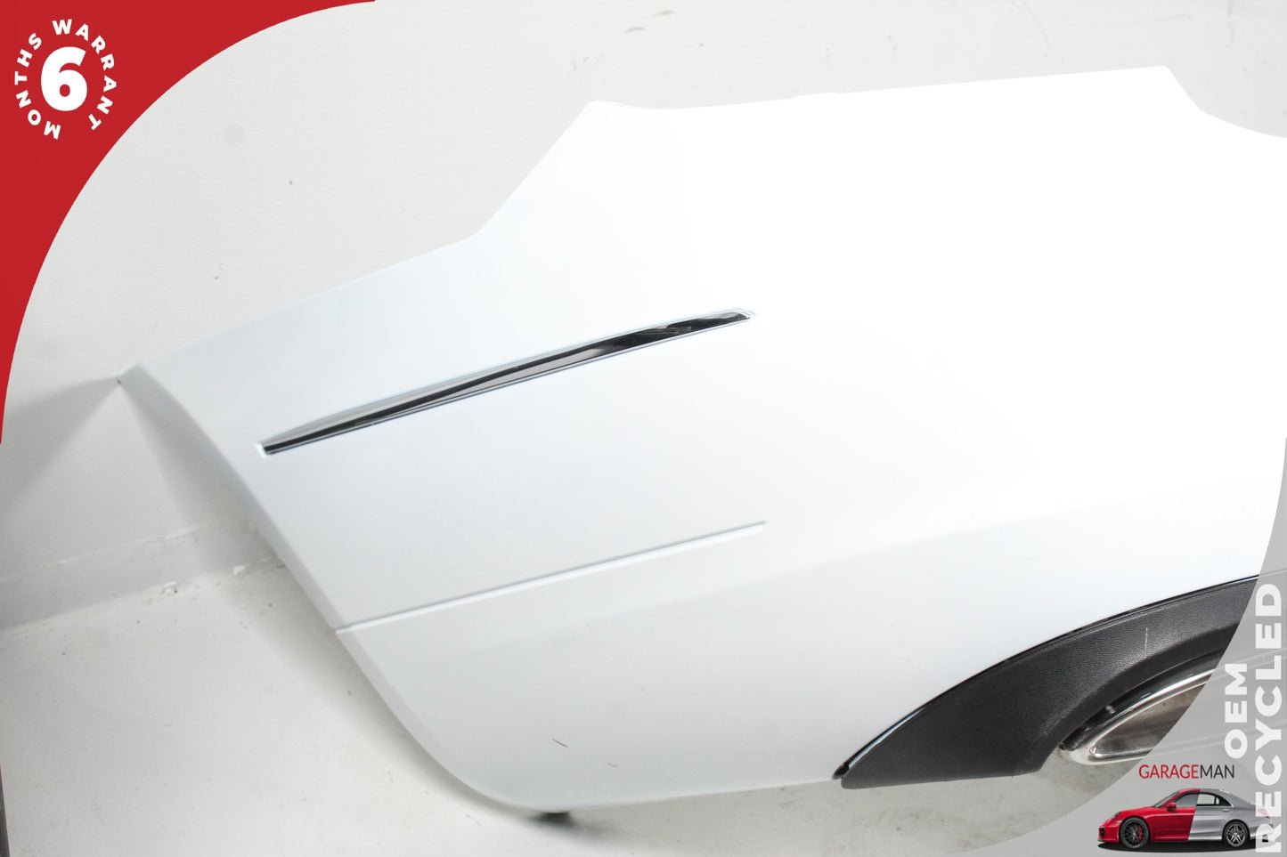 2014-2017 Mercedes W207 E400 E350 Base Rear Bumper Cover Assembly White OEM