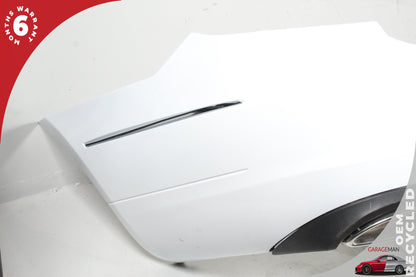 2014-2017 Mercedes W207 E400 E350 Base Rear Bumper Cover Assembly White OEM