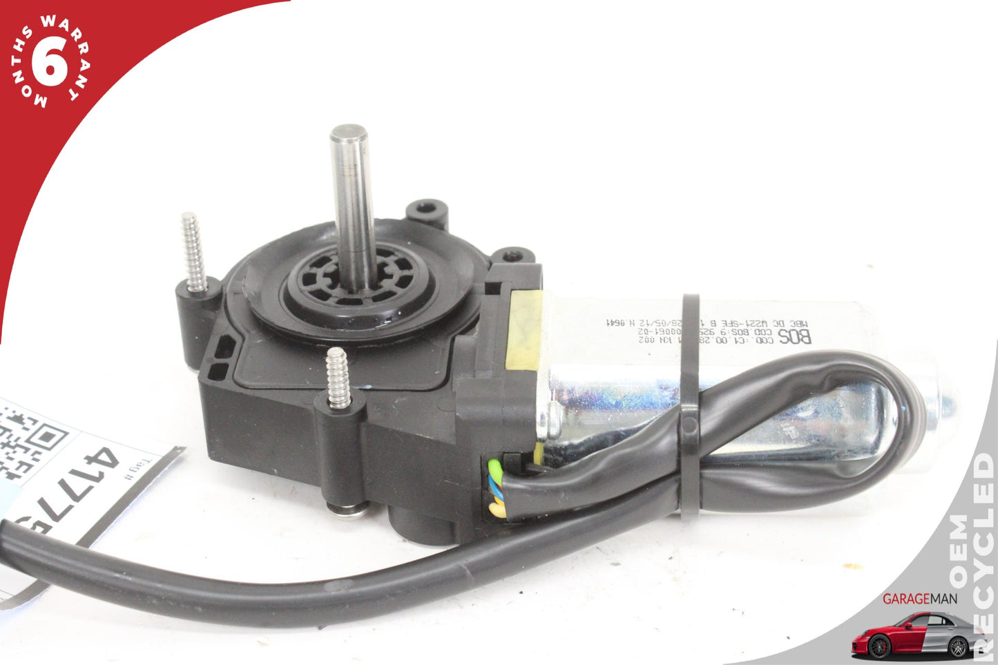 2007-2013 Mercedes W221 S550 Rear Left Side Window Regulator Motor 2218202942