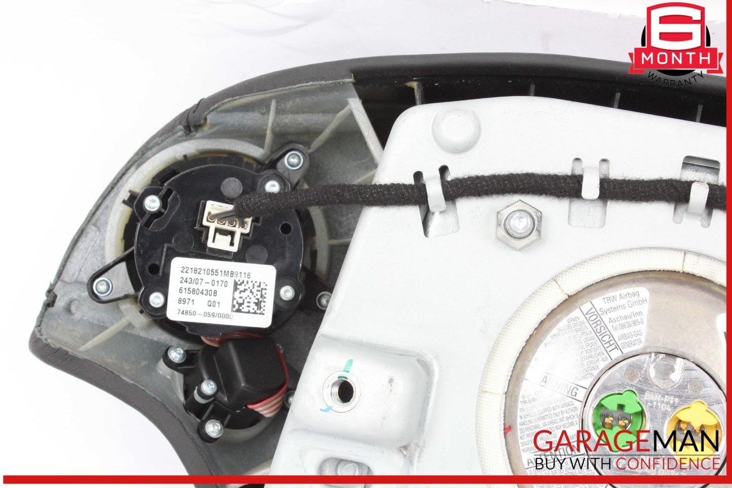 07-10 Mercedes W221 S550 S450 CL550 Steering Wheel Airbag Air Bag Assembly OEM