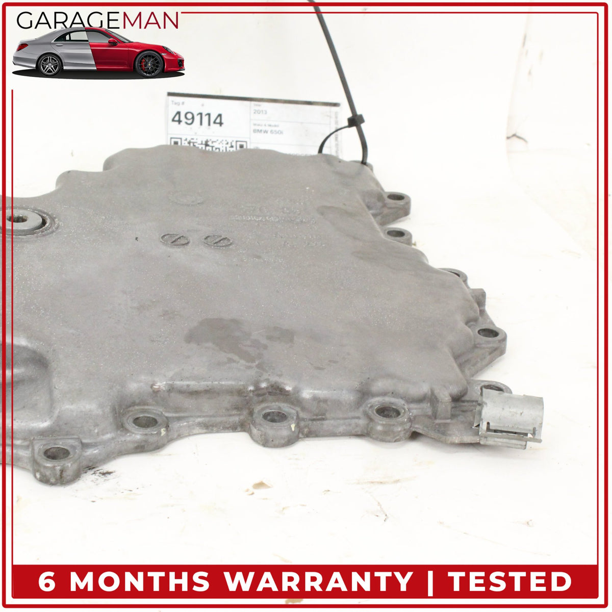 2013-2019 BMW 650i F06 Sedan Lower Oil Pan 7570694 OEM
