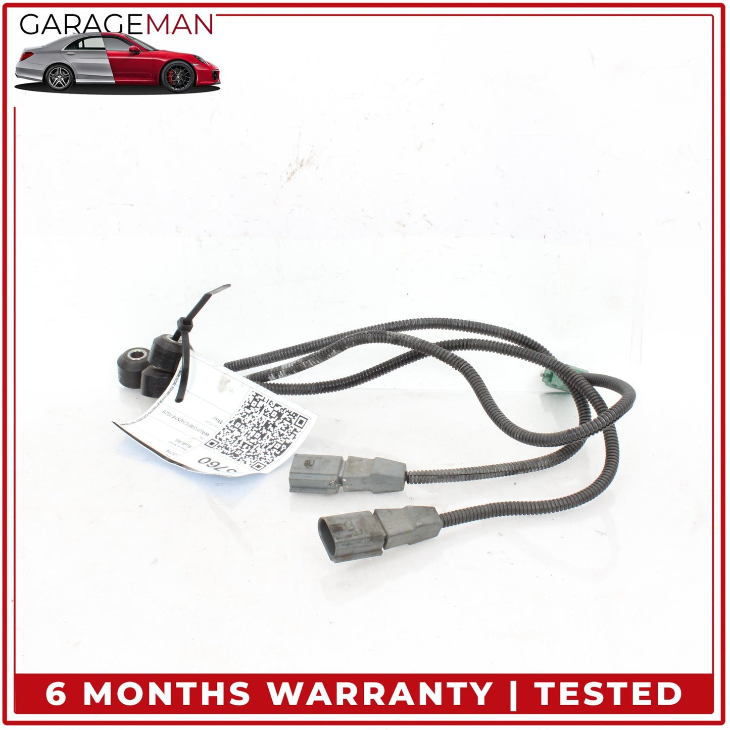 2005-2018 Audi A6 Q3 Q5 A3 A4 Porsche Cayenne Engine Knock Sensor Set of 3 OEM
