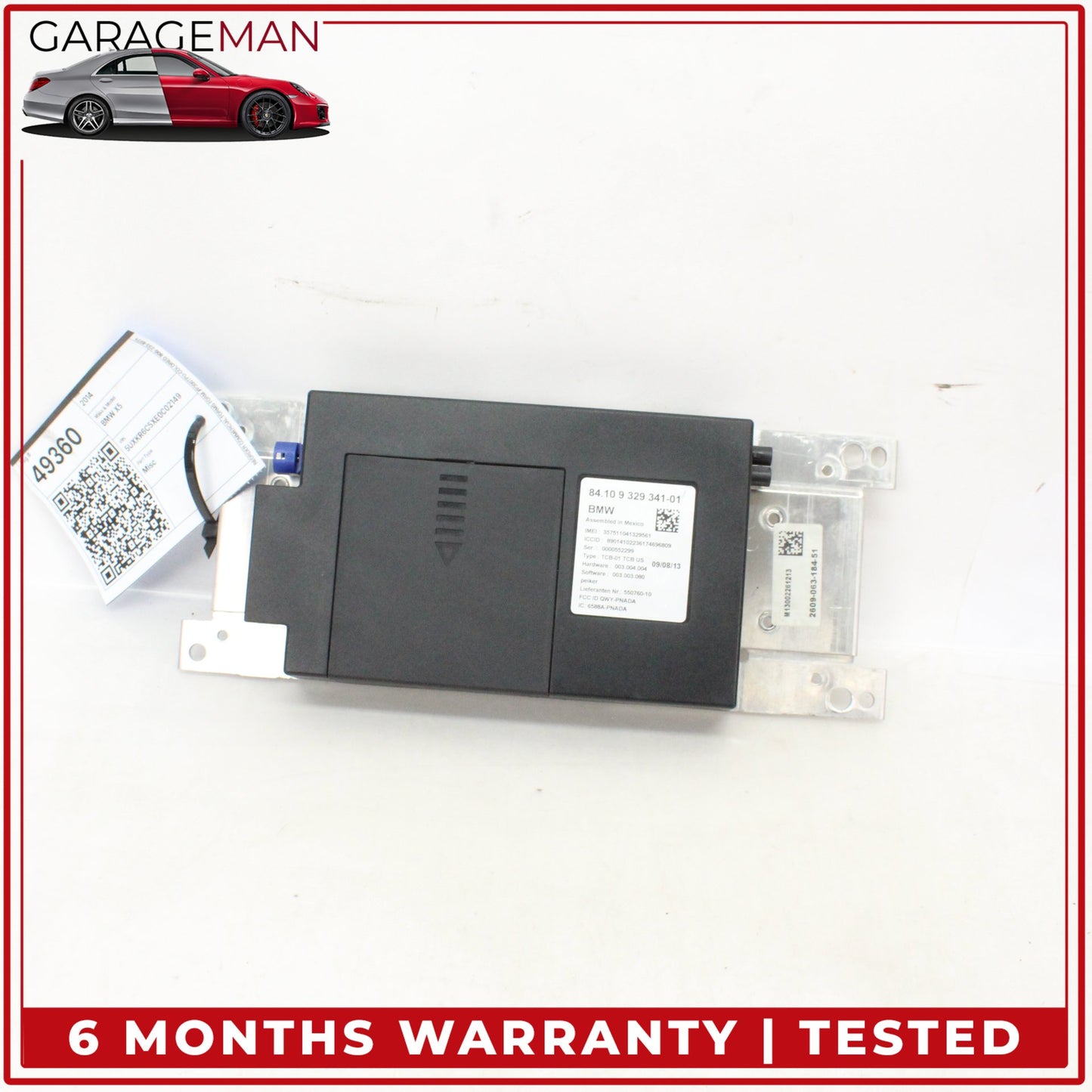 2014-2019 BMW X5 X6 F15 Telematics Communication Control Module Unit 9297787 OEM