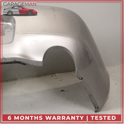 1999-2001 Porsche 911 Carrera 996 Rear Bumper Cover Arctic Silver Metallic OEM