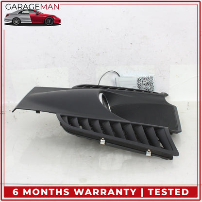2011-2018 Porsche Cayenne 958 Front Center Dashboard Speaker Trim w/ Clock OEM