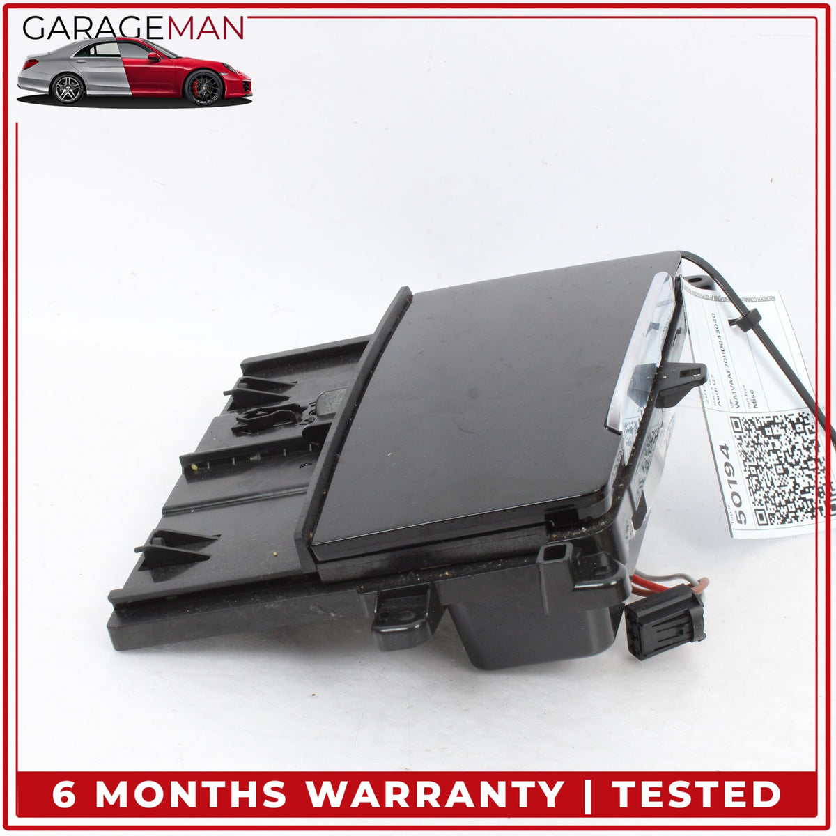 2017-2019 Audi Q7 SUV Front Center Console Storage Tray Box 4M1863273 OEM