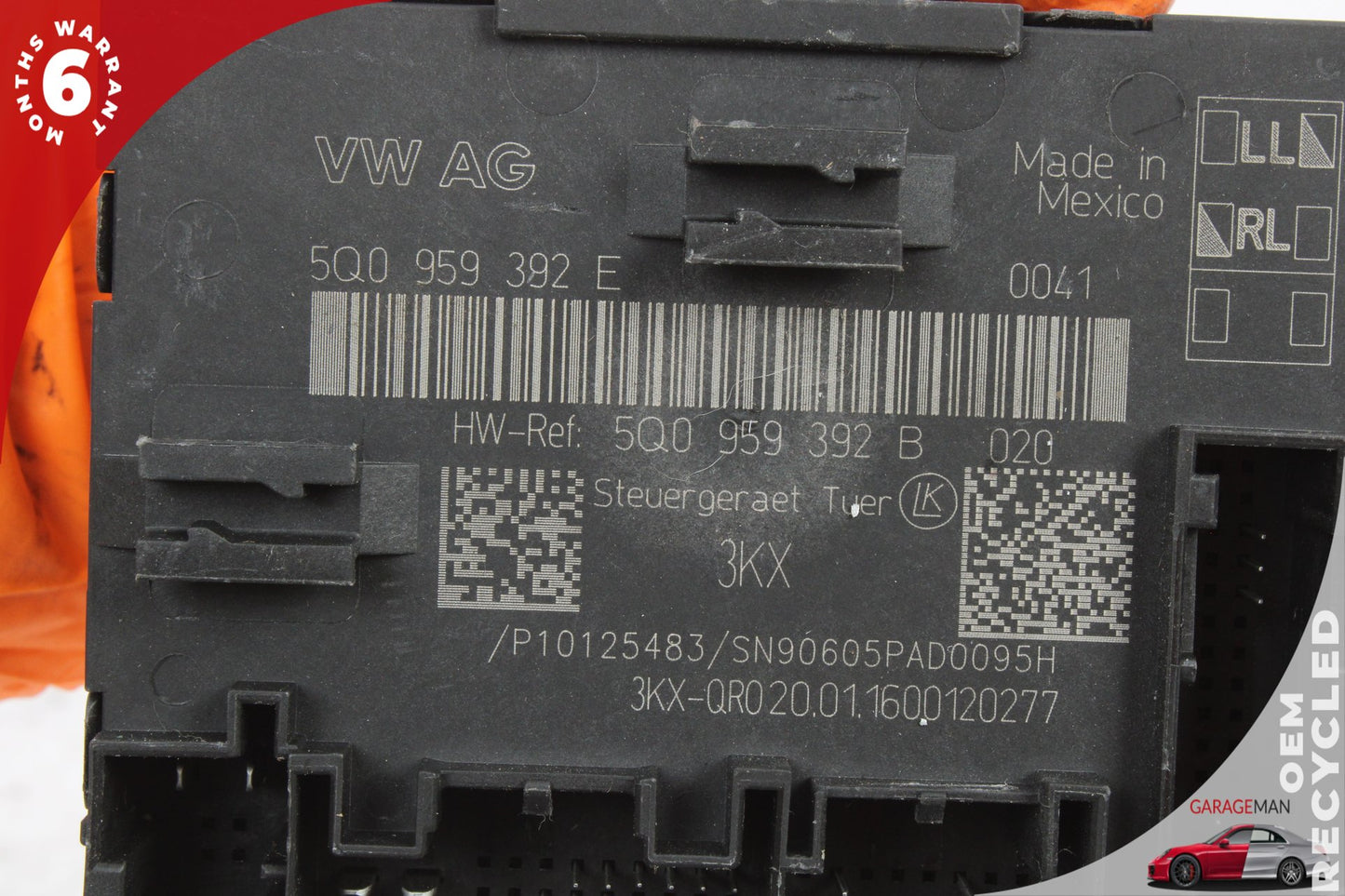 2016-2019 VW Golf MK7 Window Control Module 5Q0959392E Genuine