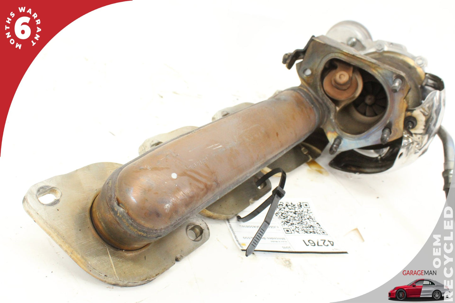2011-2020 Mercedes X166 GL550 S550 Right Turbocharger Turbo Charger Manifold OEM