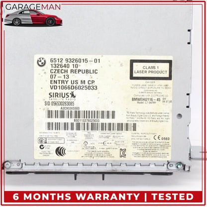 2012-2018 BMW 328d Radio Multimedia CD Player 9326015