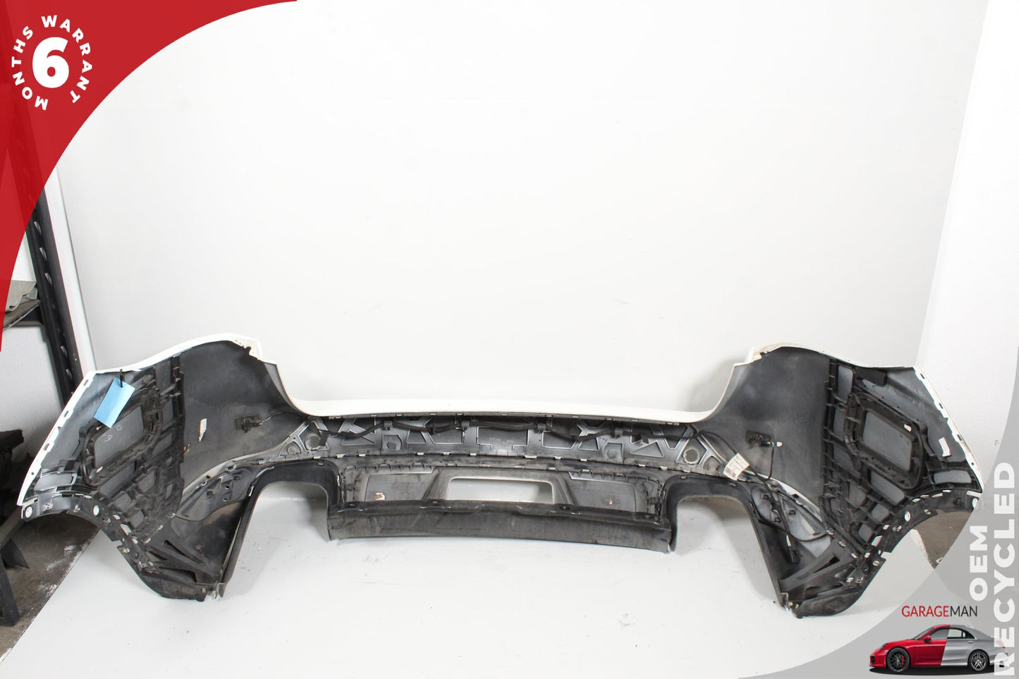11-14 Porsche Cayenne 92A SUV Rear Bumper Cover White 95850541110