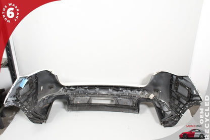 11-14 Porsche Cayenne 92A SUV Rear Bumper Cover White 95850541110