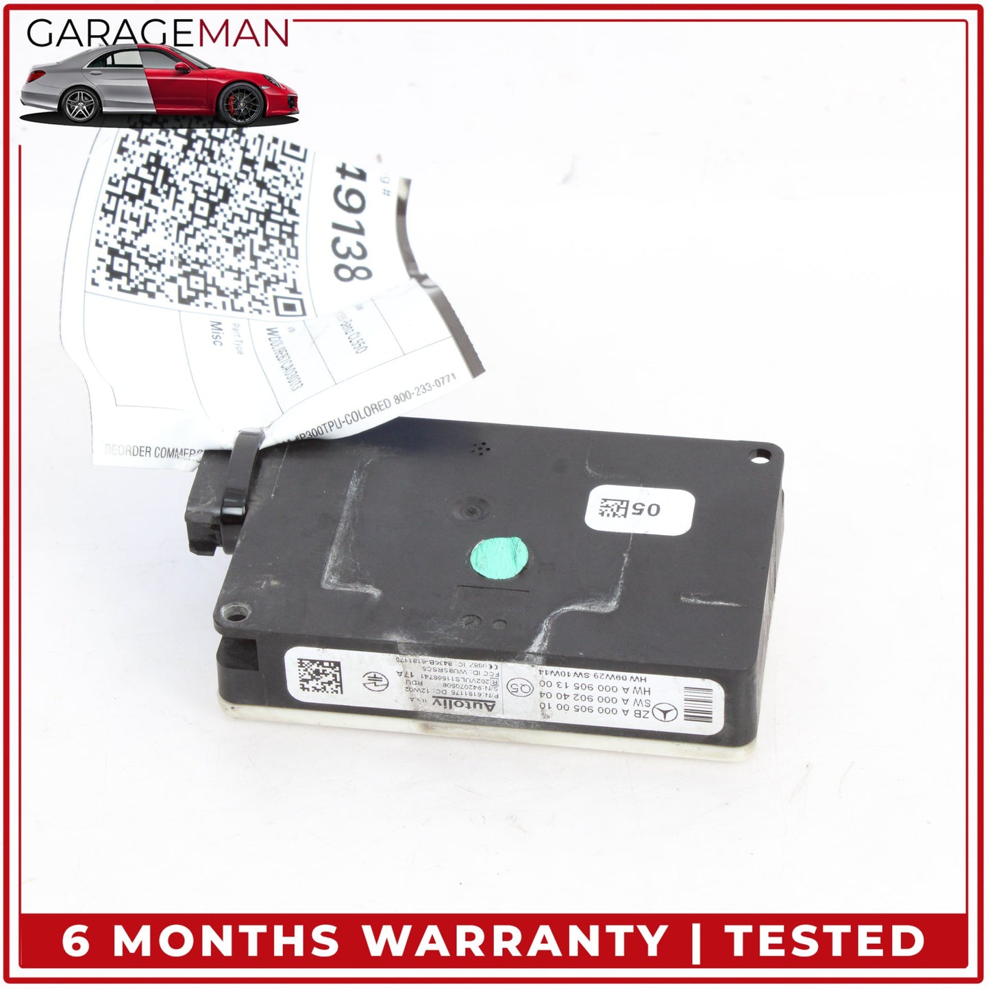 2010-2020 Mercedes W216 CL550 Rear Blind Spot Radar Distance Sensor Module OEM