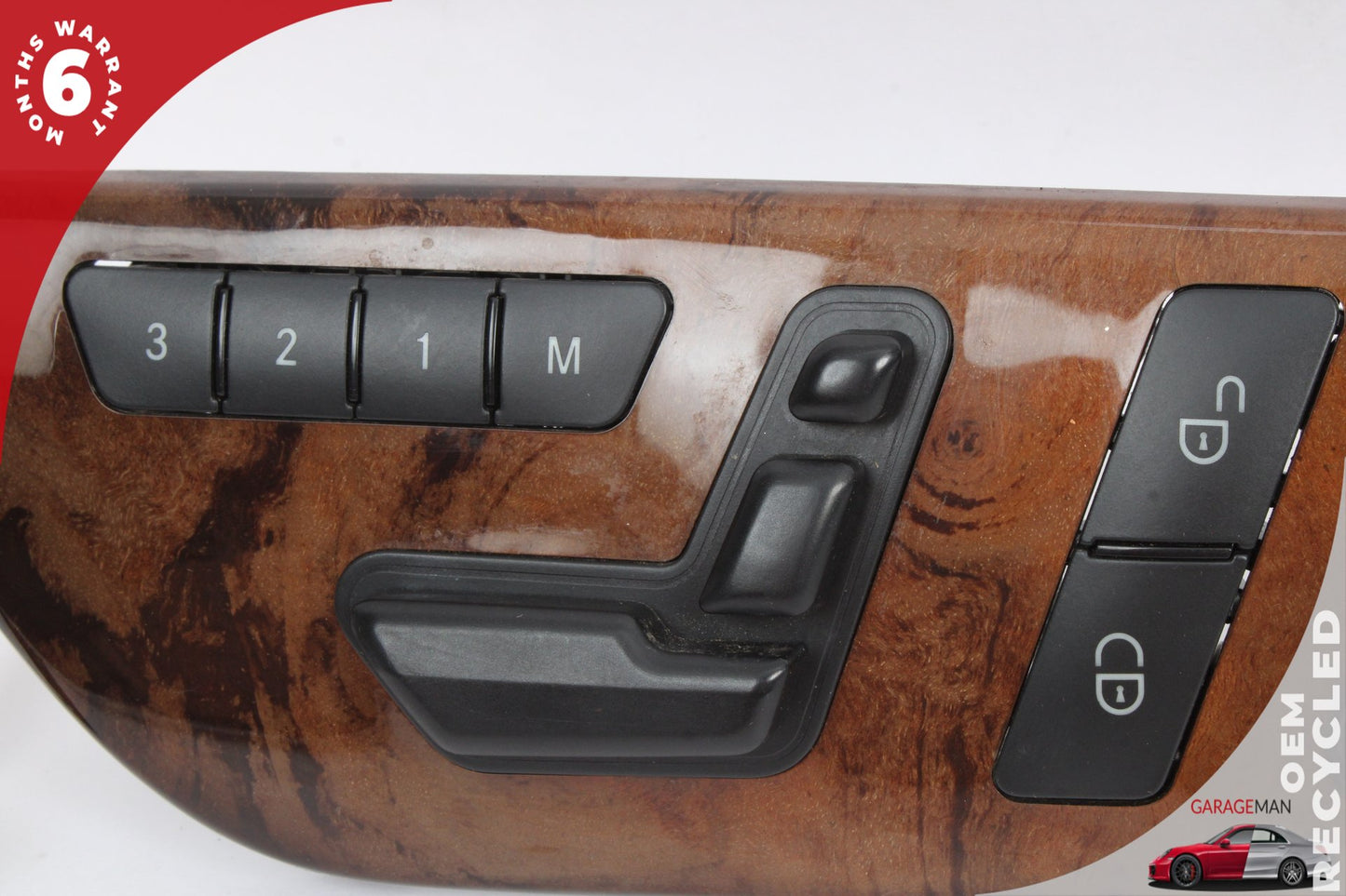 12-19 Mercedes X166 GL450 Front Right Side Seat Adjustment Switch w/ Trim OEM