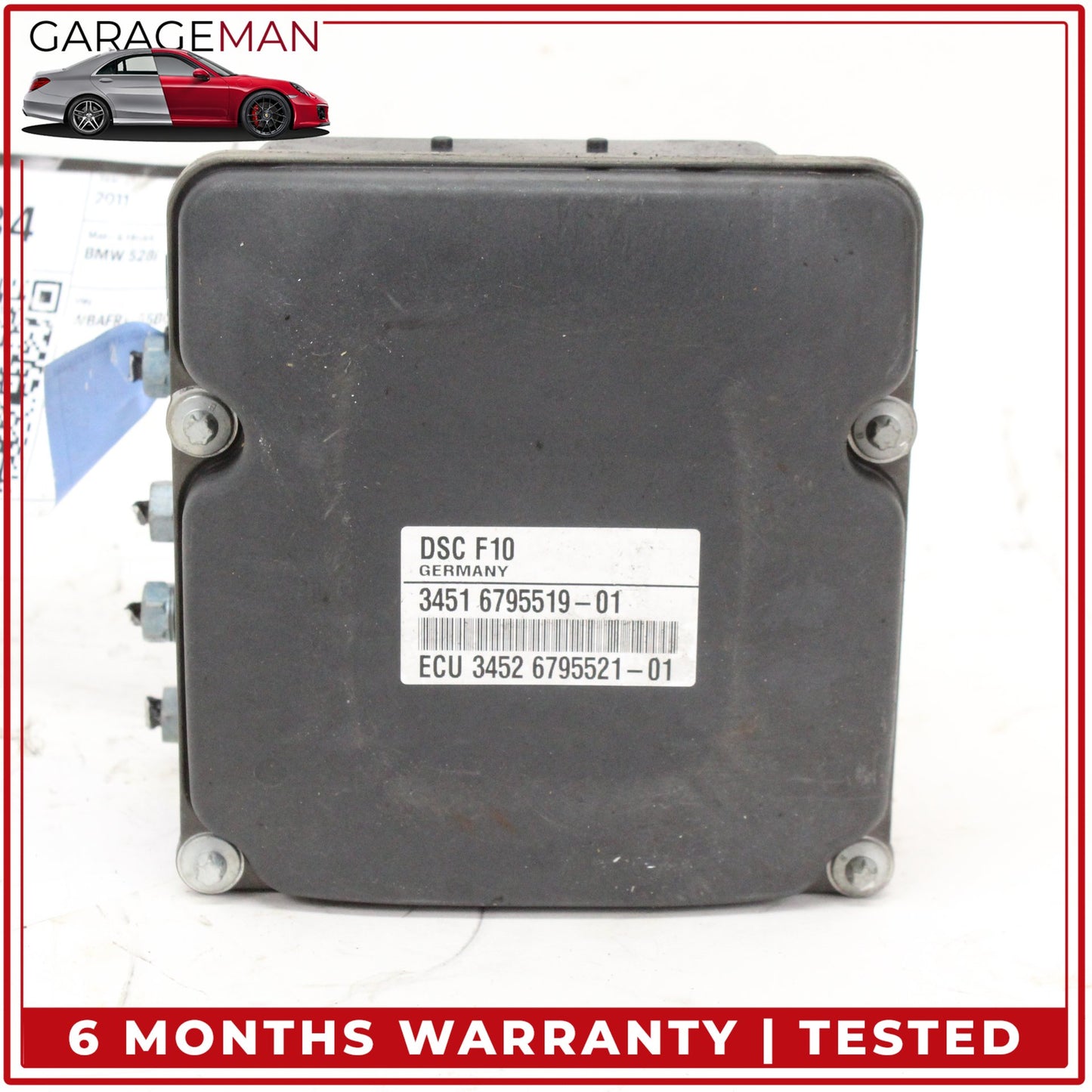 2011-2016 BMW 528i F10 Sedan ABS Anti Lock Brake Pump Module 34516795519 OEM